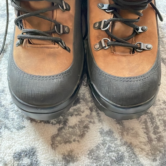 Danner Combat Hiker Brown Leather Boots Men’s W 9.5 - Picture 8 of 12